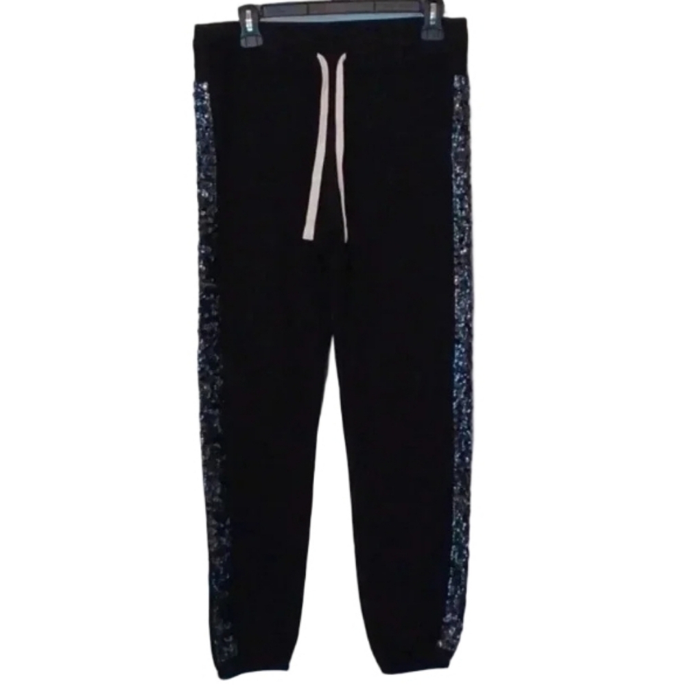 -- Express Sweat pants with sequins on the sides Women's Size Small
